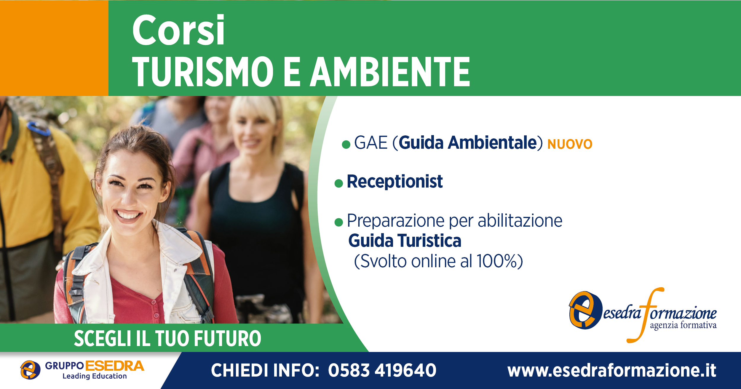 Corsi turismo e ambiente