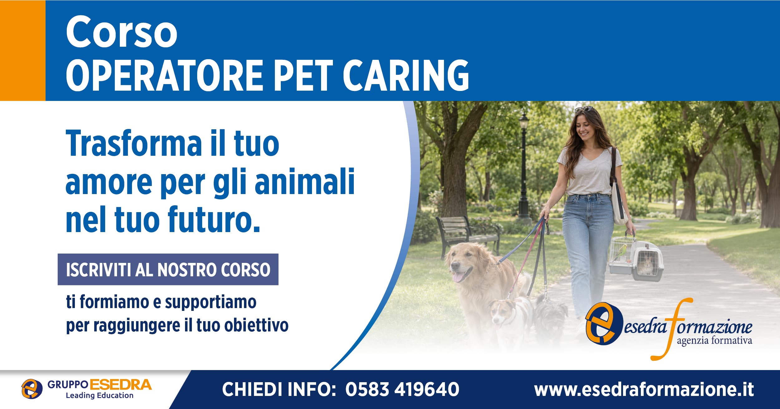 Corso pet caring lucca e pisa 