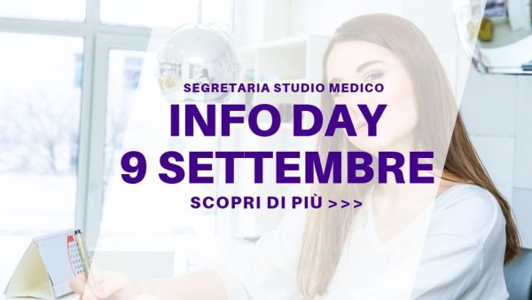 Info Day Corso Segretaria Studio Medico, IX edizione