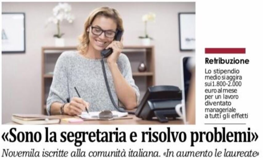 Sono la Segretaria e risolvo problemi