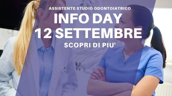 Info Day Corso Assistente Studio Odontoiatrico
