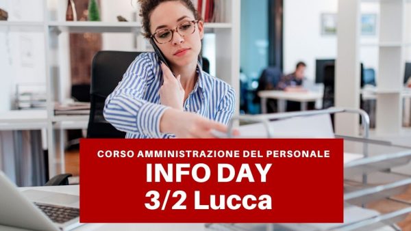 Info Day Corso Amministrazione del personale