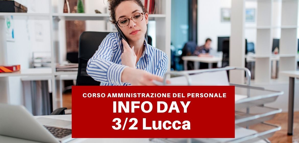 Info Day Corso Amministrazione del personale