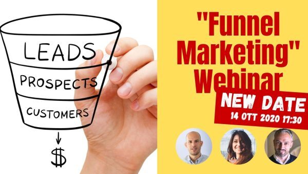 Webinar Funnel Marketing, 14 ottobre 2020