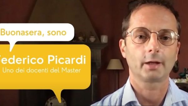 Federico Picardi - Head od Digital - Ci racconta i moduli che tratterà nel Master