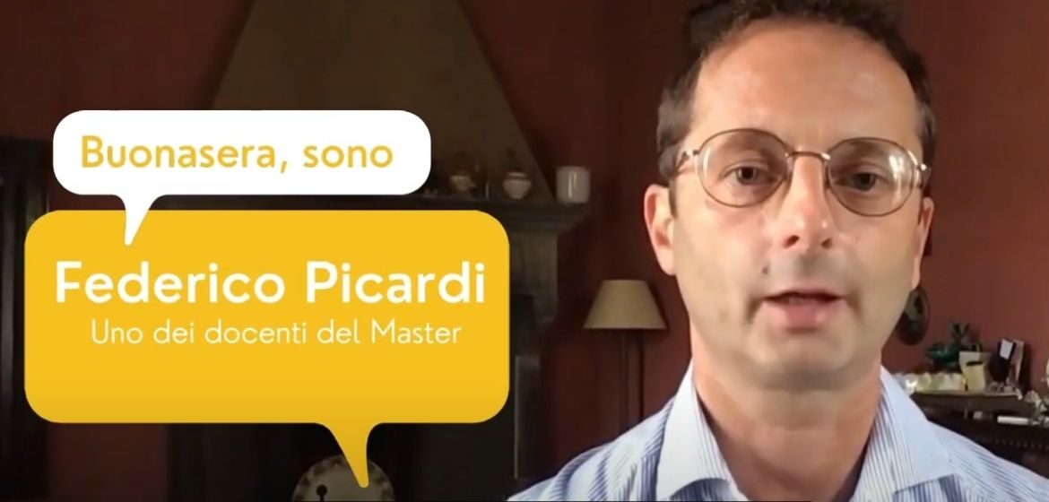 Federico Picardi - Head od Digital - Ci racconta i moduli che tratterà nel Master