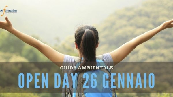 Open Day Online Corso per Guida Ambientale - 26 gennaio