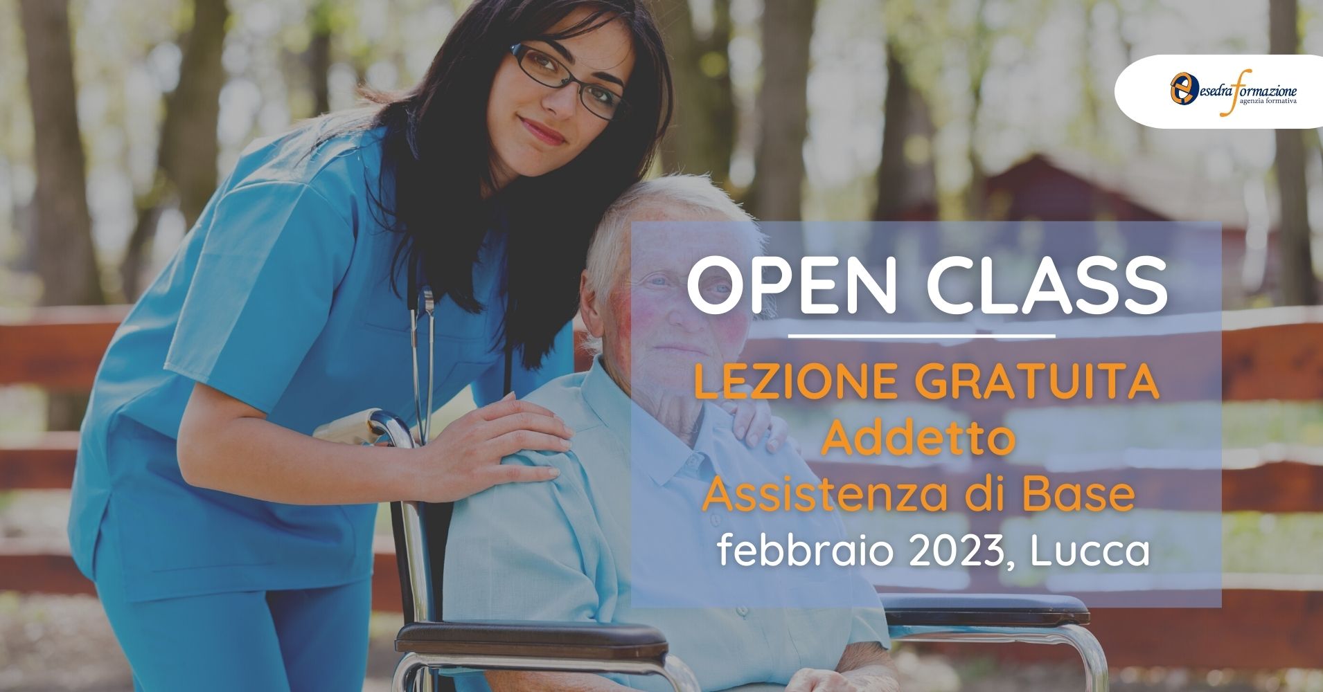 OPEN CLASS! LEZIONE GRATUITA CORSO ADDETTO ASSISTENZA DI BASE
